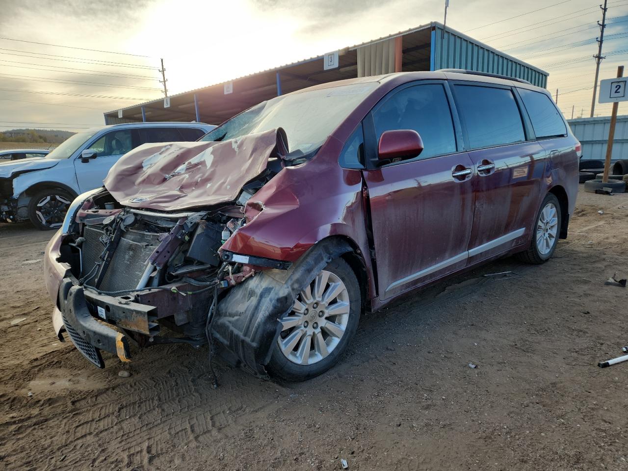 2012 TOYOTA SIENNA XLE | 5TDYK3DC1CS204066 | UPCARS