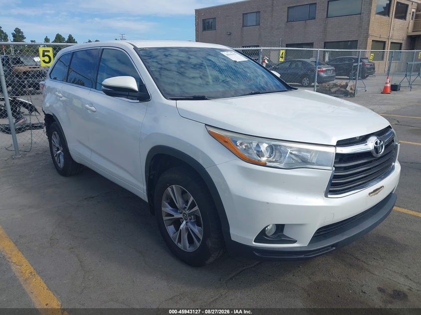 2016 TOYOTA HIGHLANDER LE PLUS V6 | 5TDBKRFH5GS304467 | UPCARS
