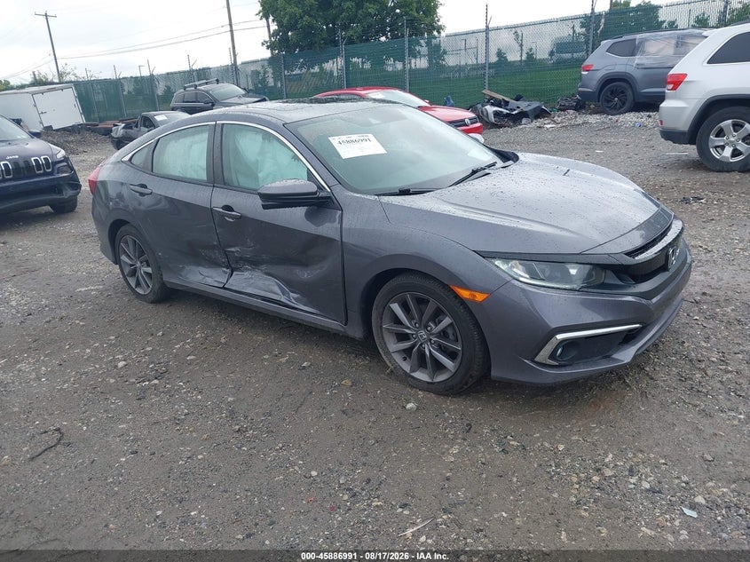 2019 HONDA CIVIC EX-L | 2HGFC1F7XKH651244 | UPCARS