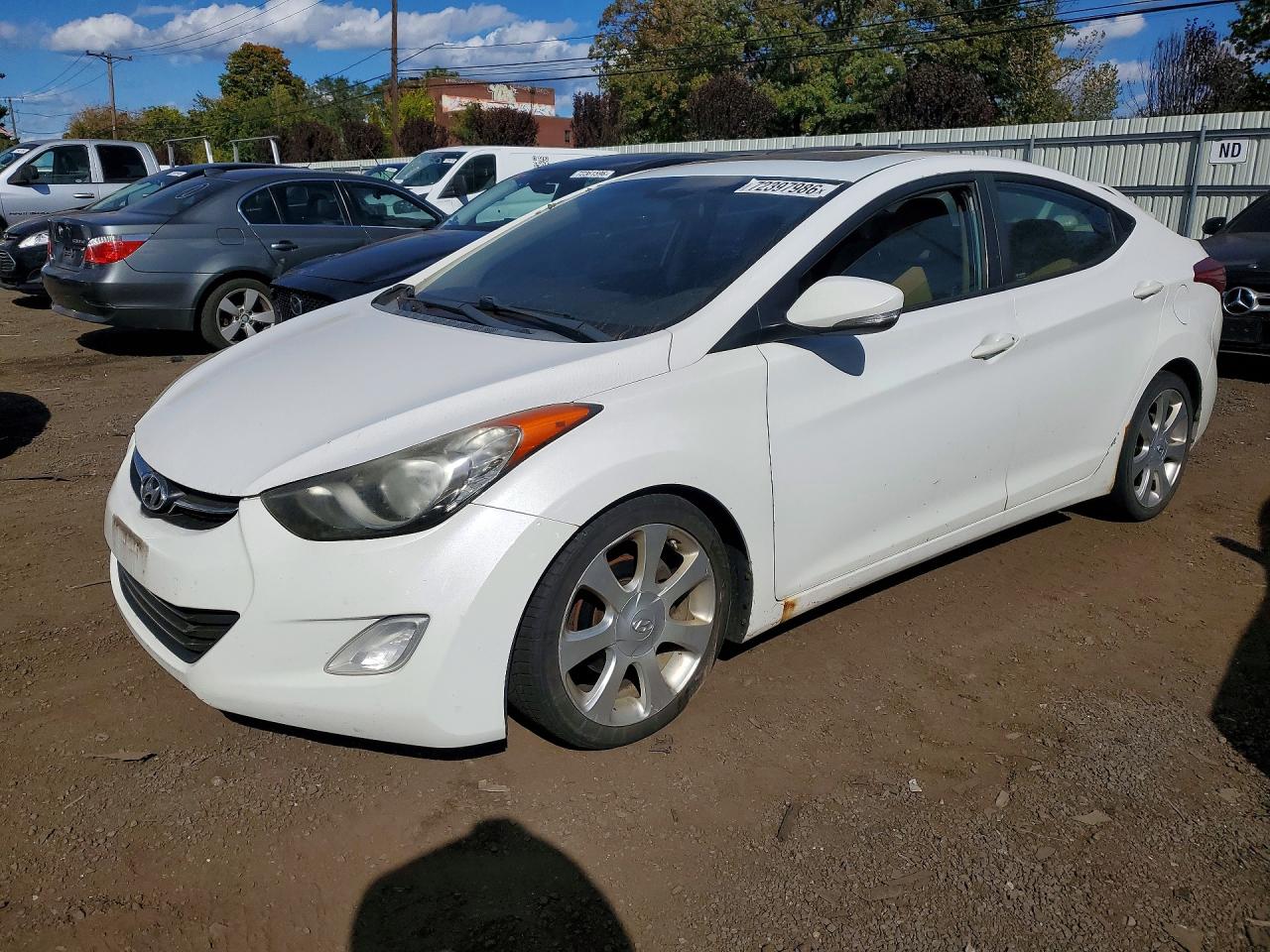 2011 HYUNDAI ELANTRA LIMITED | 5NPDH4AE6BH001249 | UPCARS