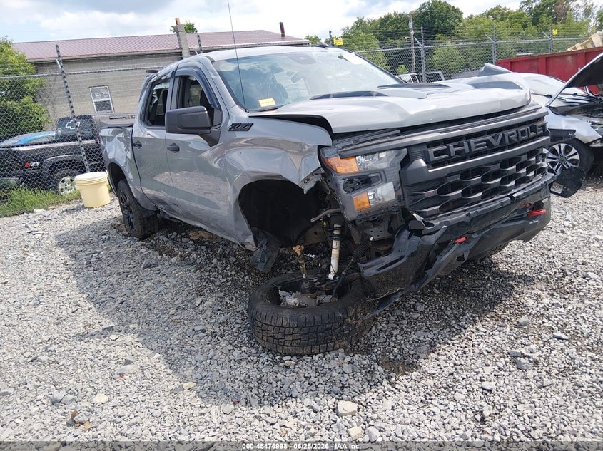 2024 CHEVROLET SILVERADO 1500 4WD  SHORT BED CUSTOM TRAIL BOSS | 3GCUDCED7RG401380 | UPCARS