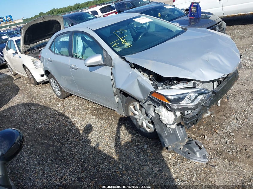 2015 TOYOTA COROLLA LE | 2T1BURHE8FC303768 | UPCARS