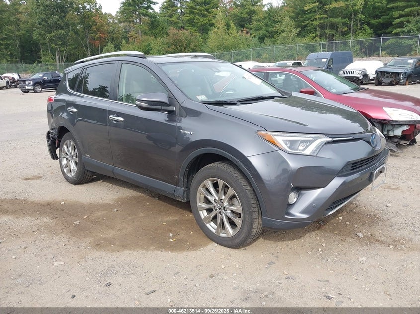 2016 TOYOTA RAV4 HYBRID LIMITED | JTMDJREV7GD043809 | UPCARS