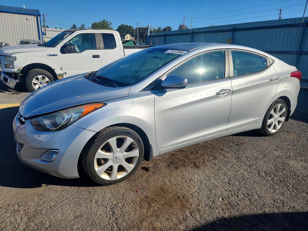 2013 HYUNDAI ELANTRA LIMITED | 5NPDH4AE7DH159330 | UPCARS