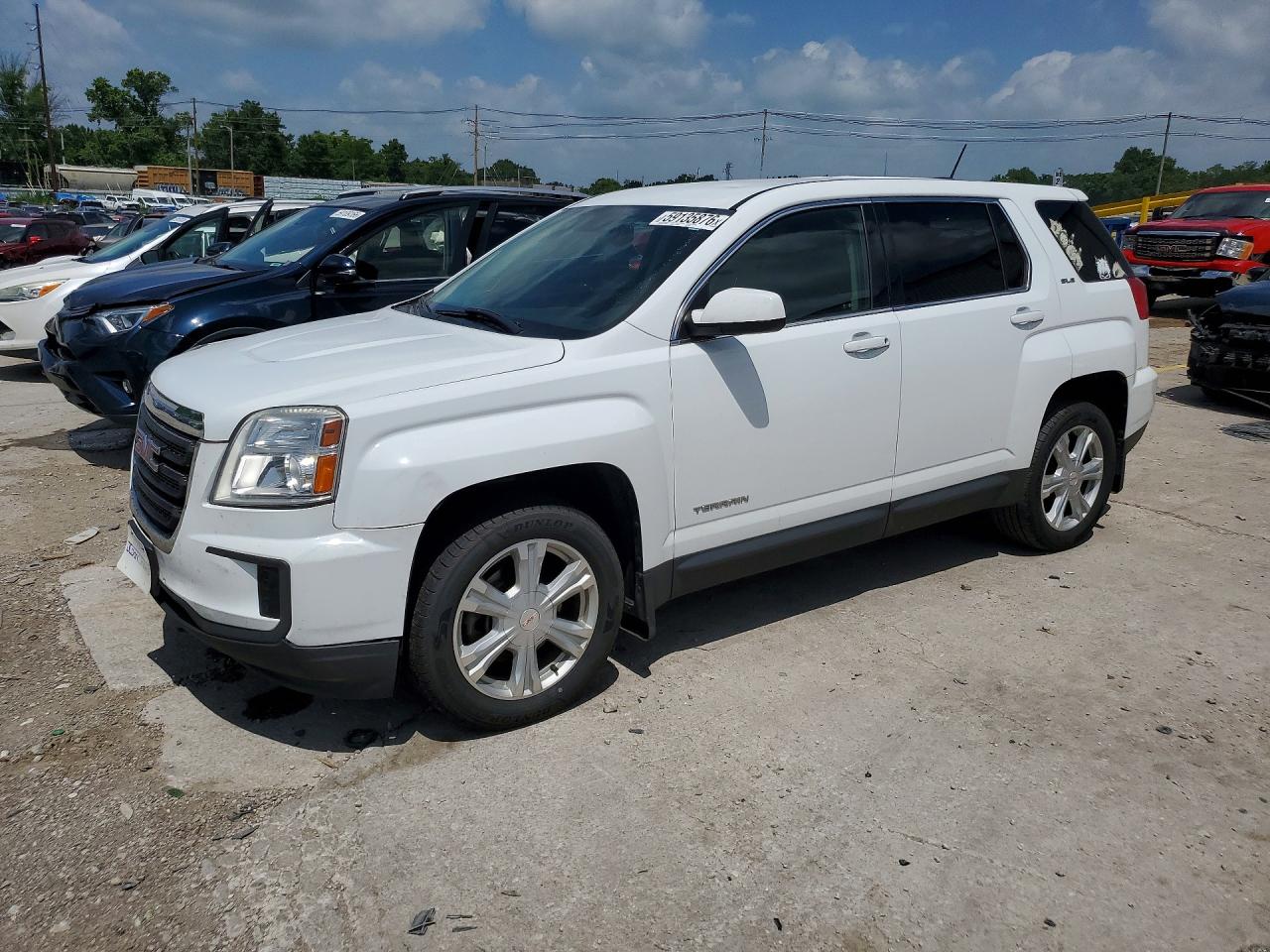 2017 GMC TERRAIN SLE | 2GKALMEK8H6333583 | UPCARS