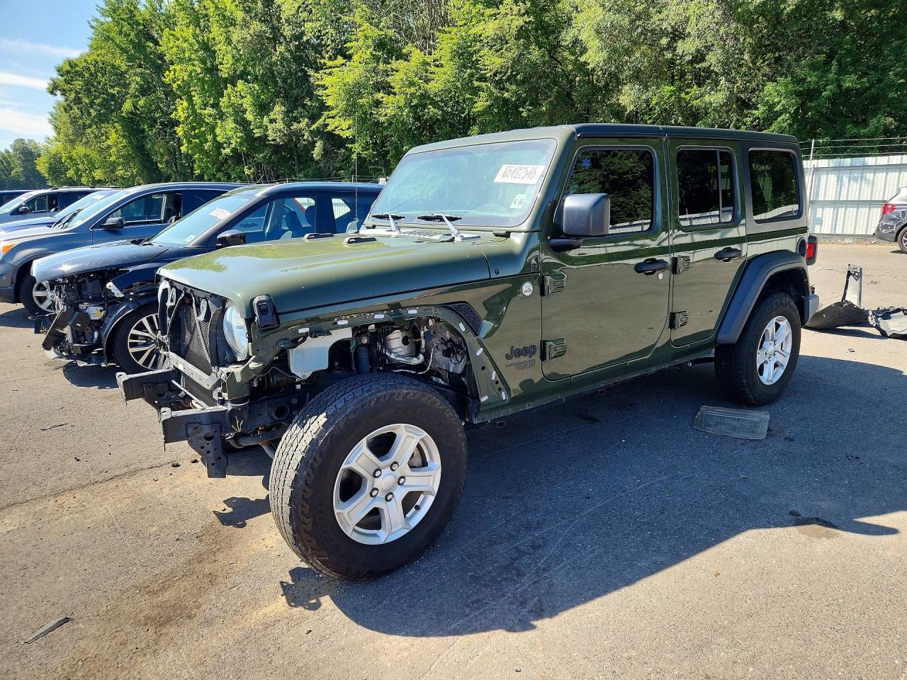 2021 JEEP WRANGLER SPORT | 1C4HJXDNXMW739197 | UPCARS