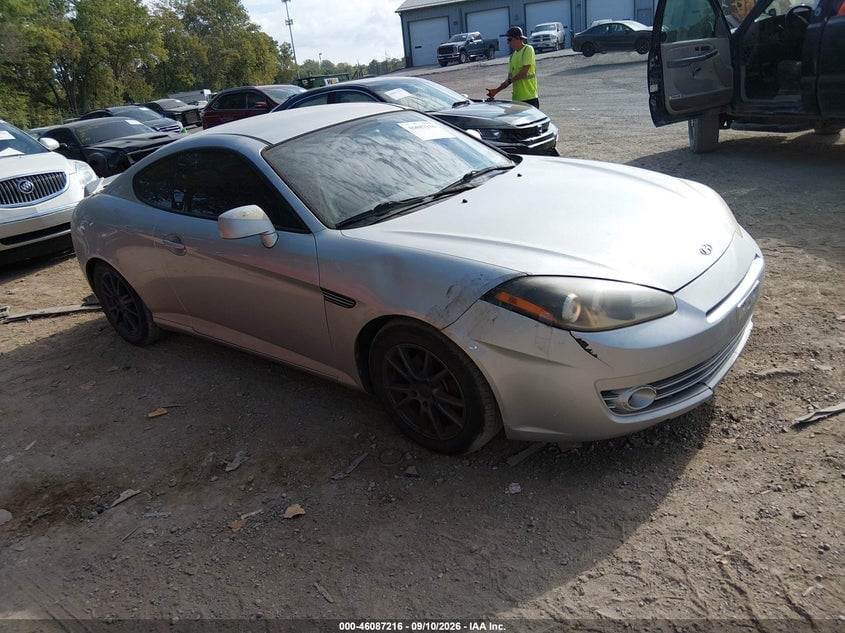 2008 HYUNDAI TIBURON GS | KMHHM66D48U265220 | UPCARS