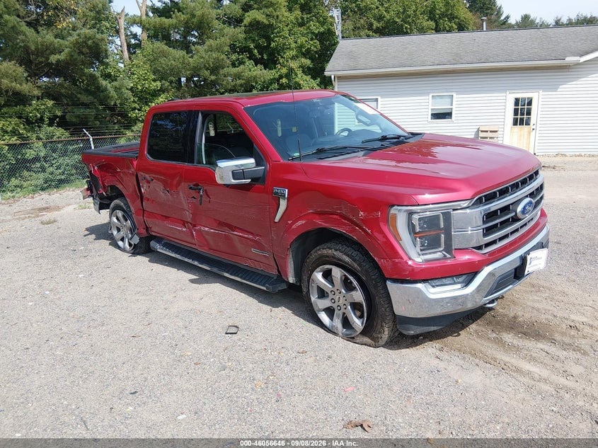 2021 FORD F-150 LARIAT | 1FTFW1ED0MFB78763 | UPCARS