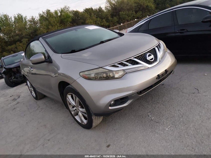 2011 NISSAN MURANO CROSSCABRIOLET | JN8AZ1FY4BW001525 | UPCARS