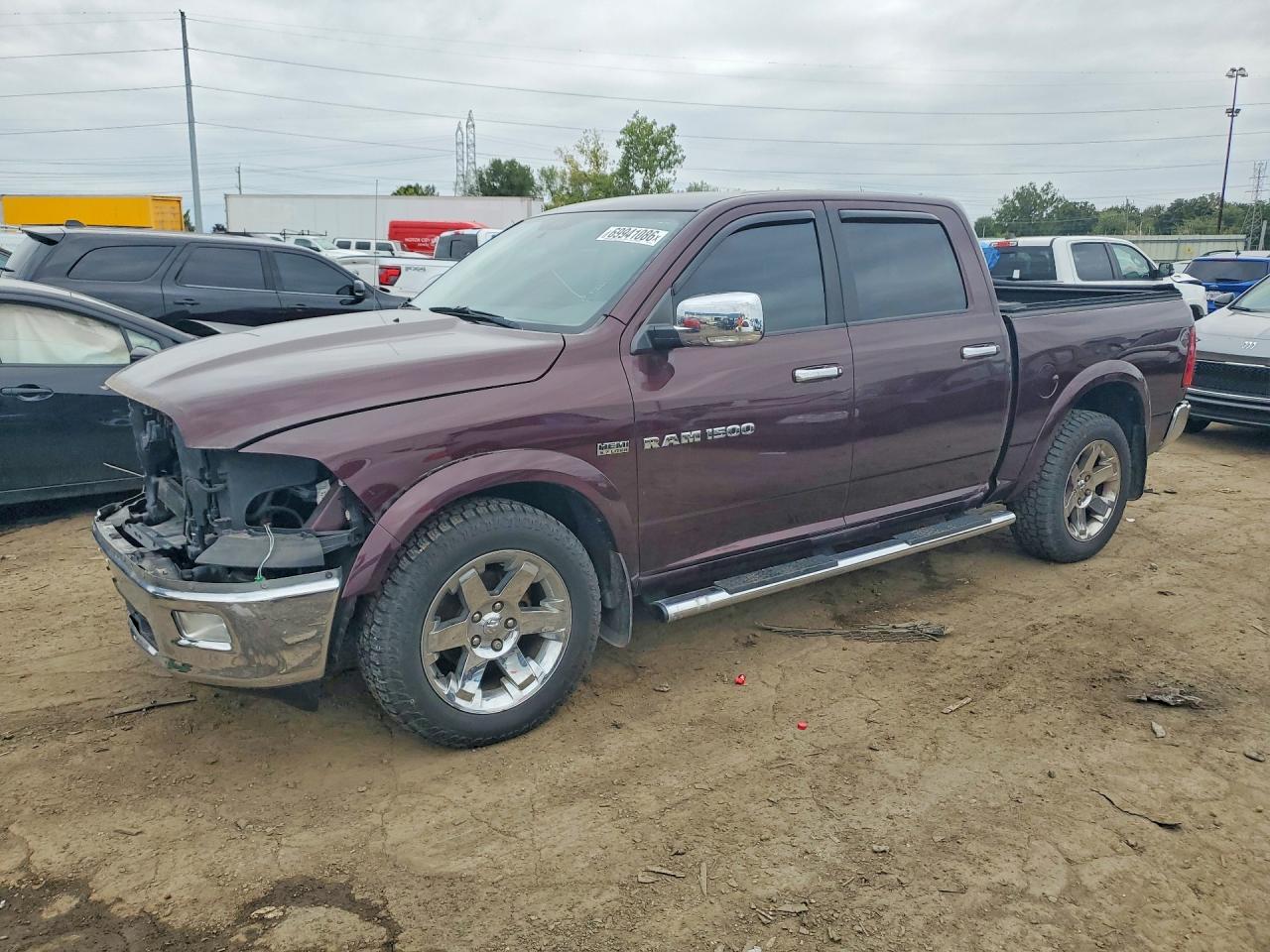 2012 DODGE RAM 1500 LARAMIE | 1C6RD7NT4CS147526 | UPCARS