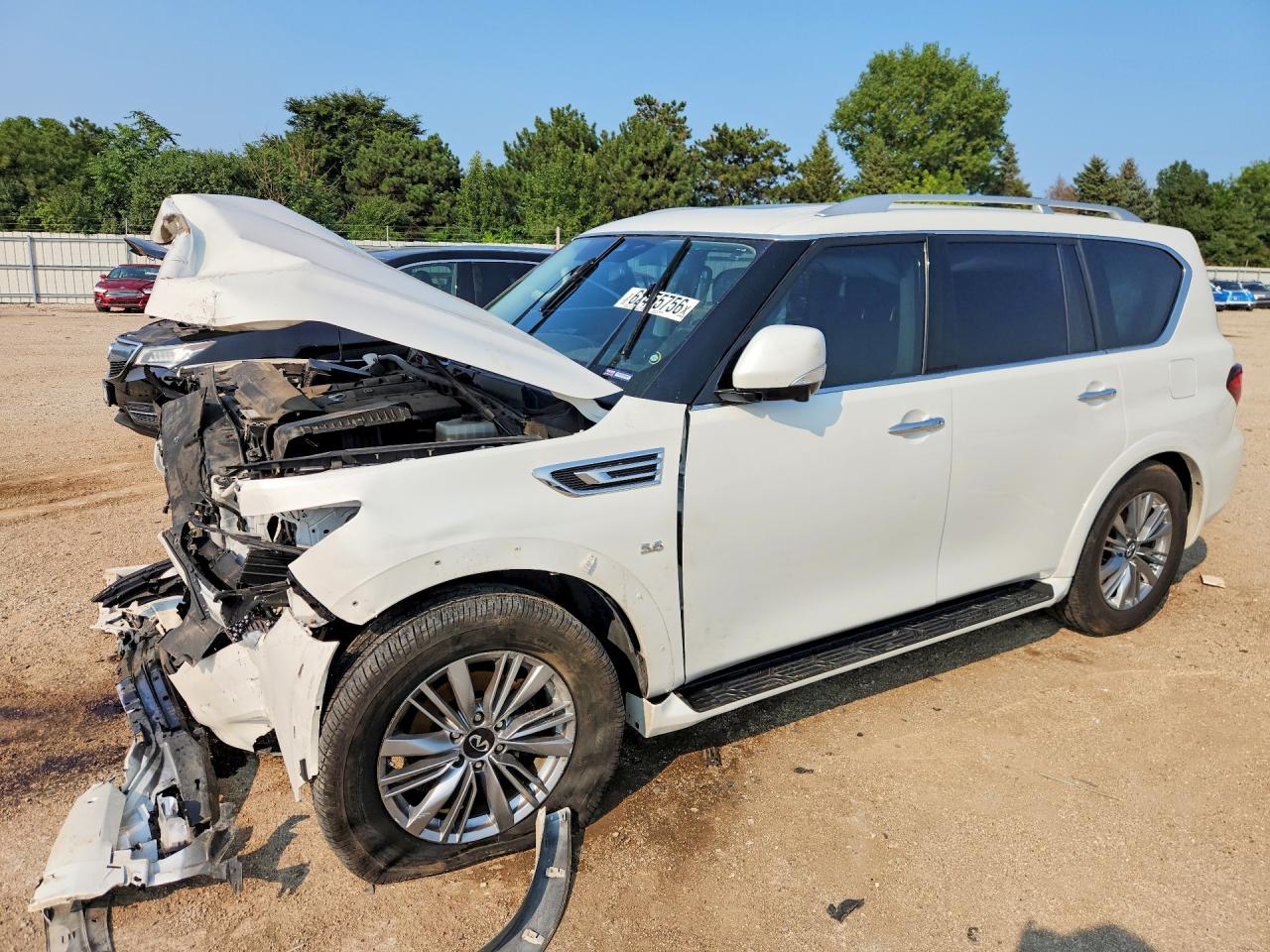 2018 INFINITI QX80 BASE | JN8AZ2NC7J9440274 | UPCARS