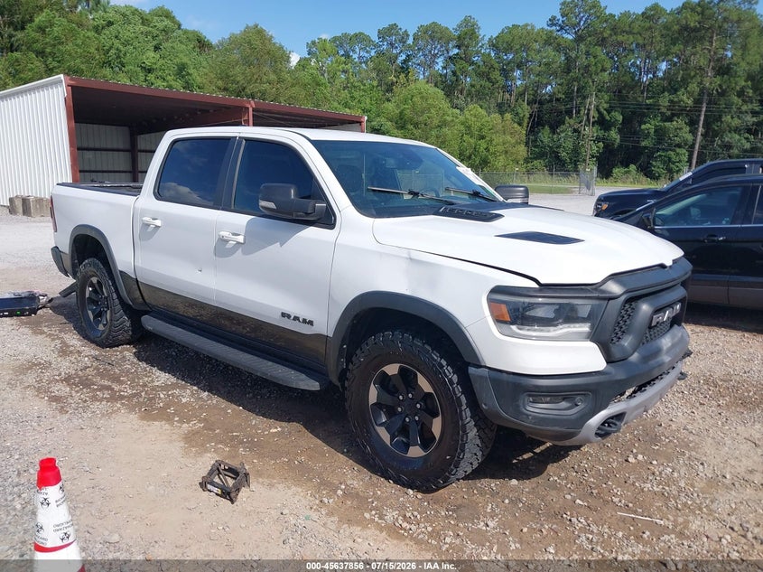 2019 RAM 1500 REBEL  4X4 5'7 BOX | 1C6SRFLT6KN629797 | UPCARS