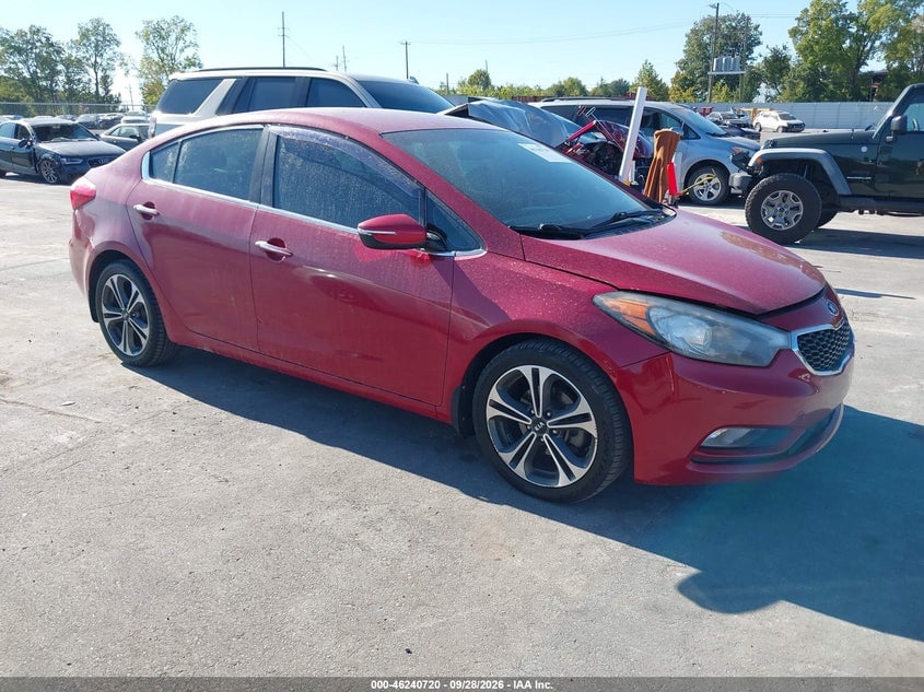 2014 KIA FORT EX | KNAFX4A81E5102402 | UPCARS