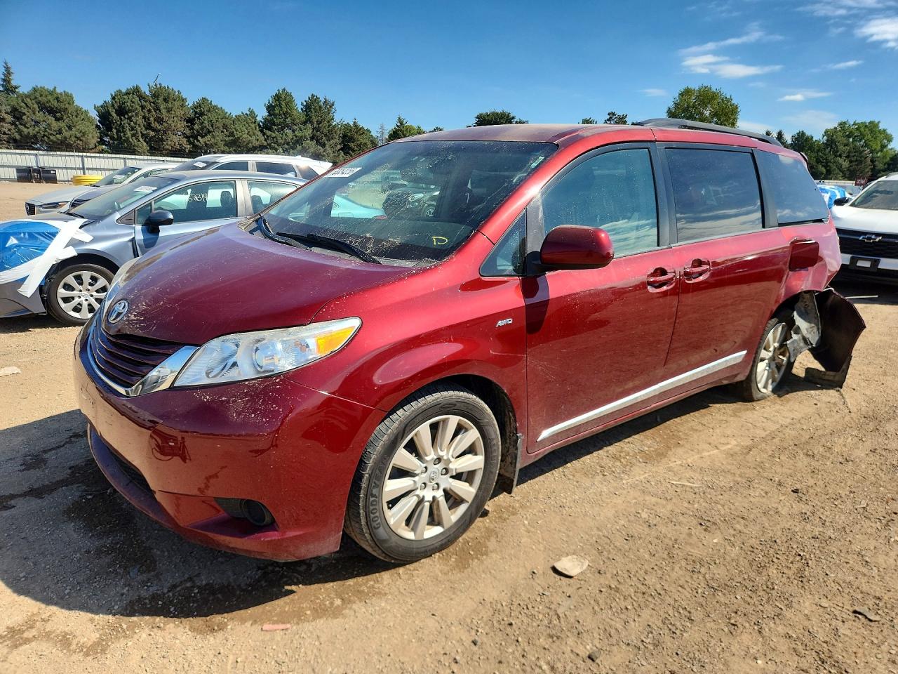2017 TOYOTA SIENNA LE | 5TDJZ3DC9HS146700 | UPCARS