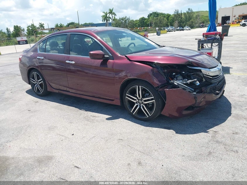 2017 HONDA ACCORD SPORT | 1HGCR2F57HA143603 | UPCARS