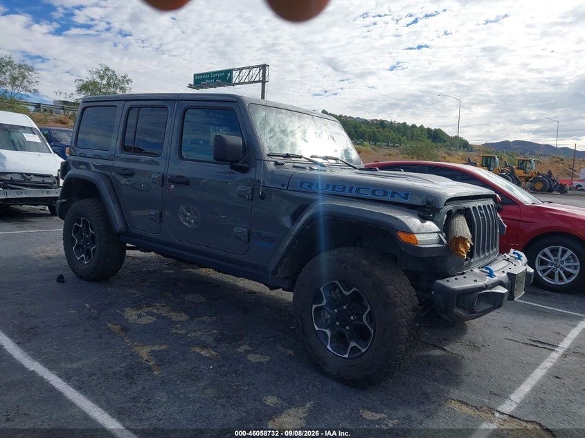 2021 JEEP WRANGLER 4XE UNLIMITED RUBICON 4X4 | 1C4JJXR61MW758367 | UPCARS