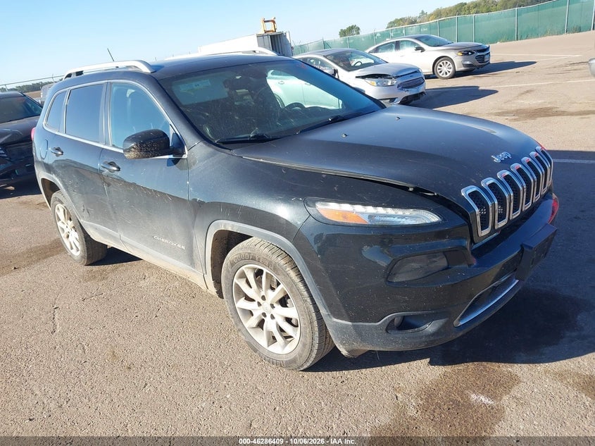 2015 JEEP CHEROKEE LIMITED | 1C4PJMDS4FW681526 | UPCARS