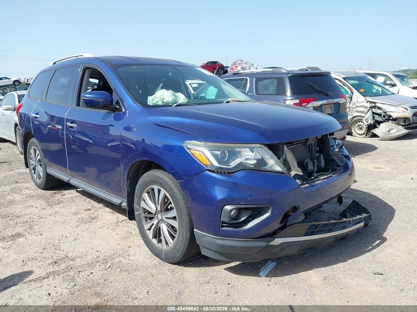 2017 NISSAN PATHFINDER SV | 5N1DR2MM0HC697191 | UPCARS