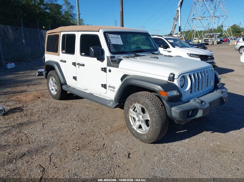 2019 JEEP WRANGLER UNLIMITED SPORT S 4X4 | 1C4HJXDG6KW677506 | UPCARS
