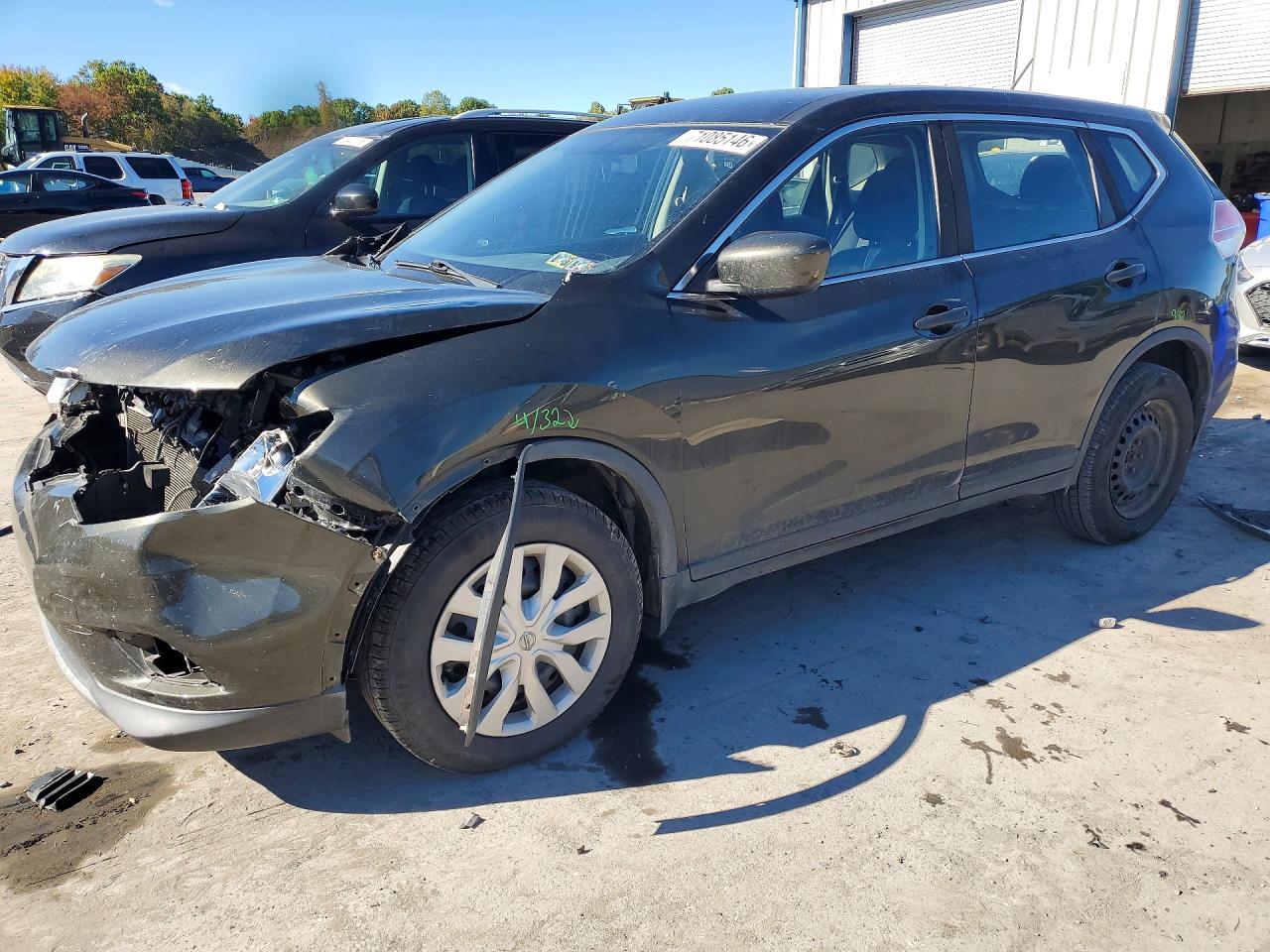 2016 NISSAN ROGUE S | KNMAT2MVXGP735423 | UPCARS