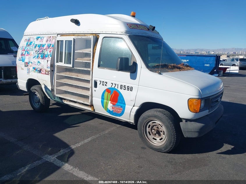 2006 FORD E-150 COMMERCIAL/RECREATIONAL | 1FTRE14W06DA05374 | UPCARS