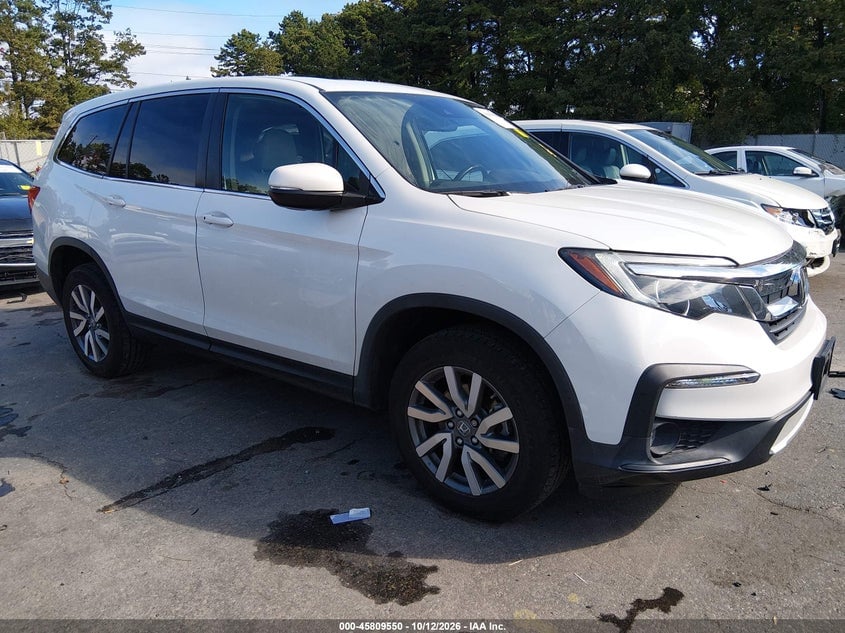 2021 HONDA PILOT AWD EX-L | 5FNYF6H52MB032668 | UPCARS