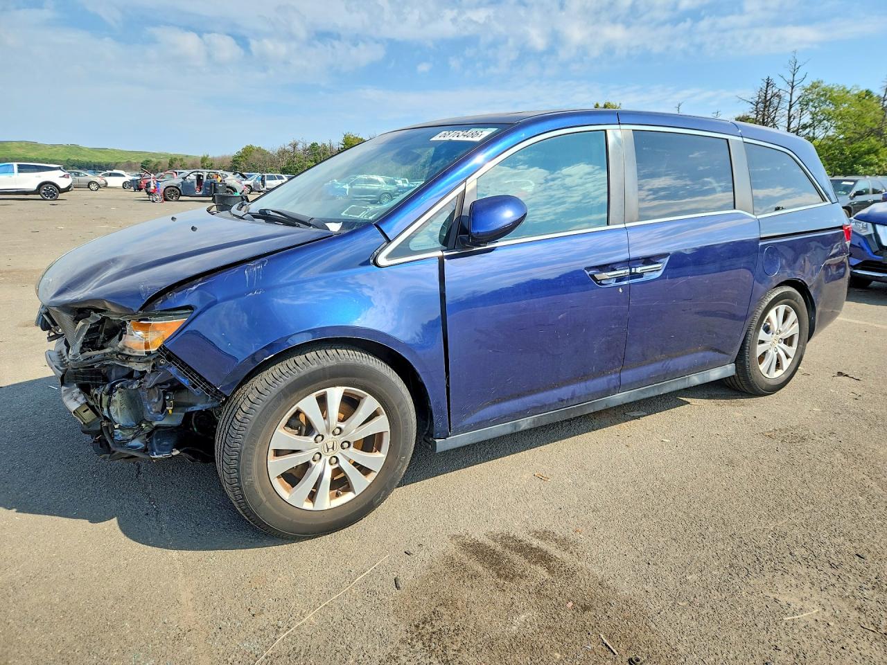 2014 HONDA ODYSSEY EXL | 5FNRL5H65EB114203 | UPCARS
