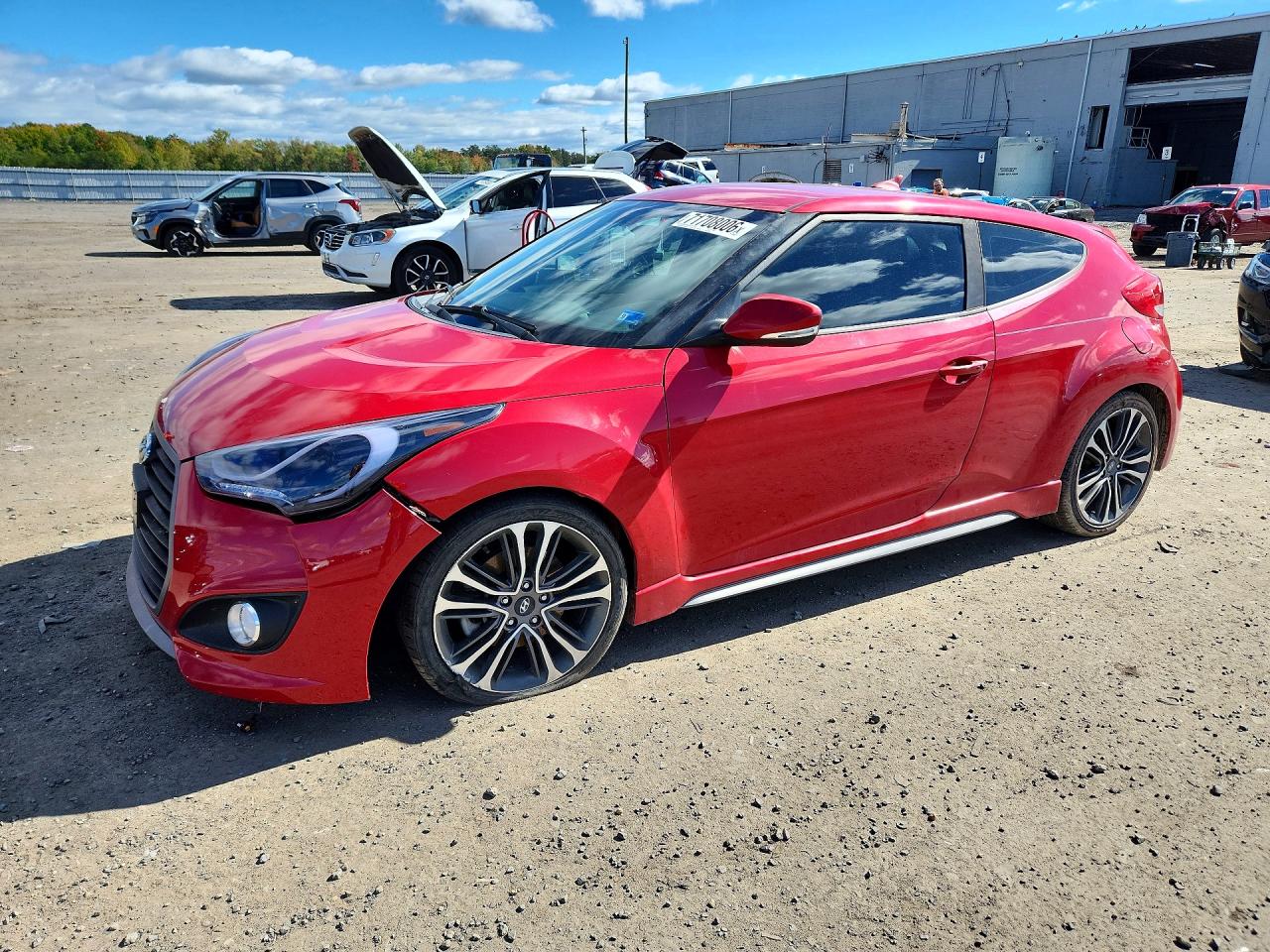 2016 HYUNDAI VELOSTER TURBO | KMHTC6AE3GU285020 | UPCARS
