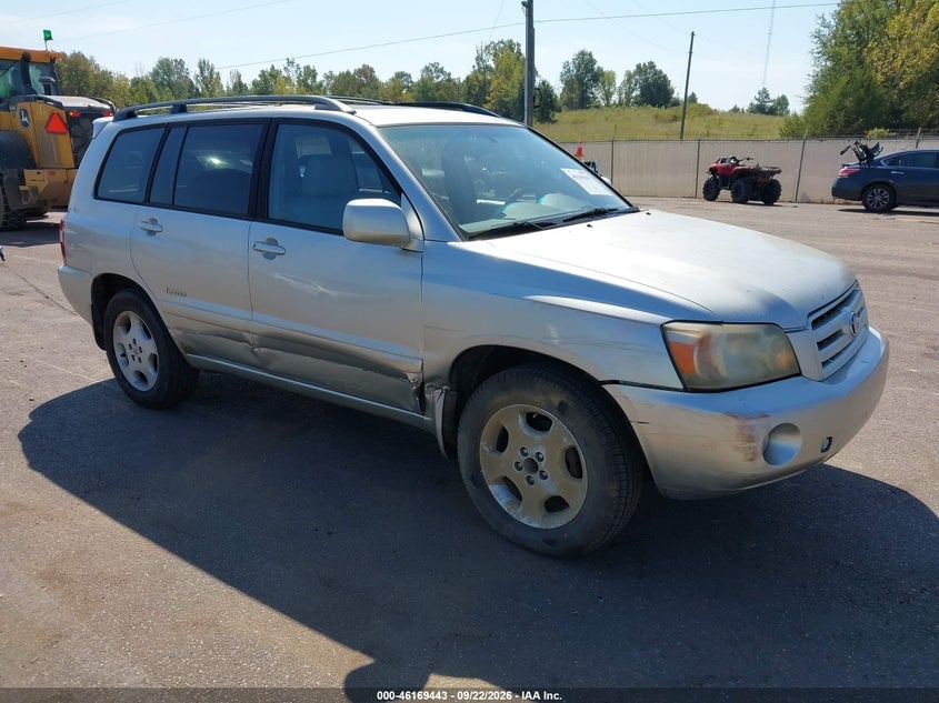 2006 TOYOTA HIGHLANDER LIMITED V6 | JTEEP21A160182655 | UPCARS