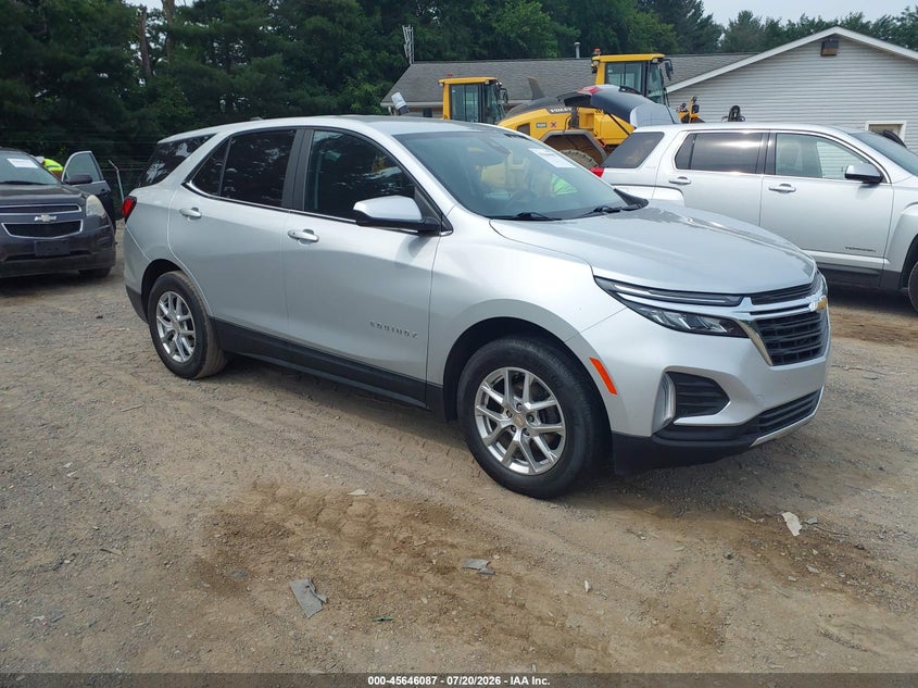 2022 CHEVROLET EQUINOX FWD LT | 3GNAXKEV1NL205196 | UPCARS