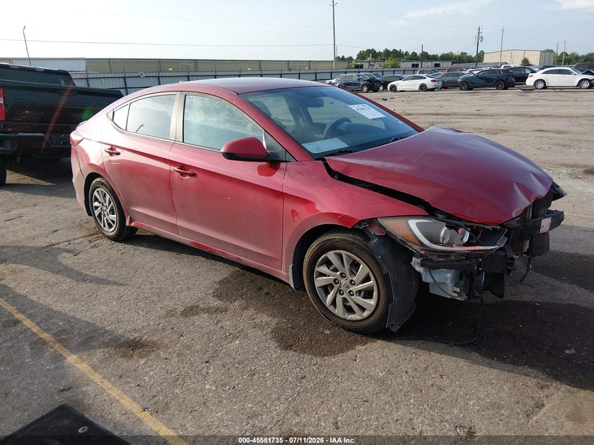 2017 HYUNDAI ELANTRA SE | KMHD74LF0HU406185 | UPCARS