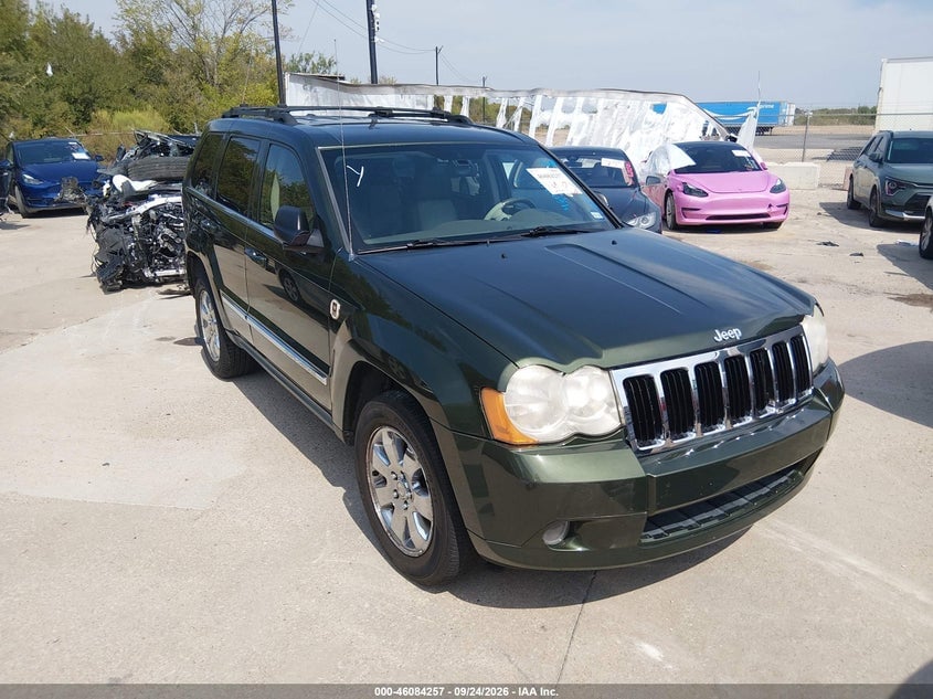 2008 JEEP GRAND CHEROKEE LIMITED | 1J8HR58N78C202309 | UPCARS