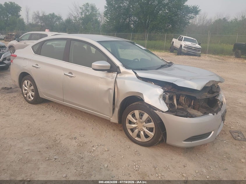 2015 NISSAN SENTRA FE+ S/S/SL/SR/SV | 3N1AB7AP5FL645857 | UPCARS