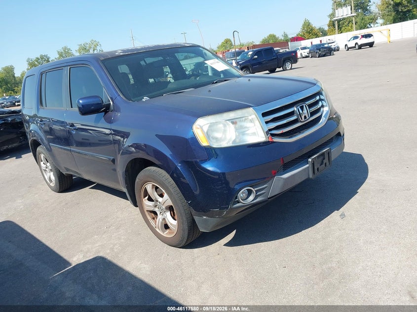 2013 HONDA PILOT EX-L | 5FNYF3H53DB029468 | UPCARS