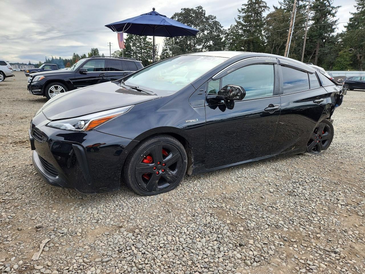 2020 TOYOTA PRIUS XLE | JTDKARFU0L3116337 | UPCARS