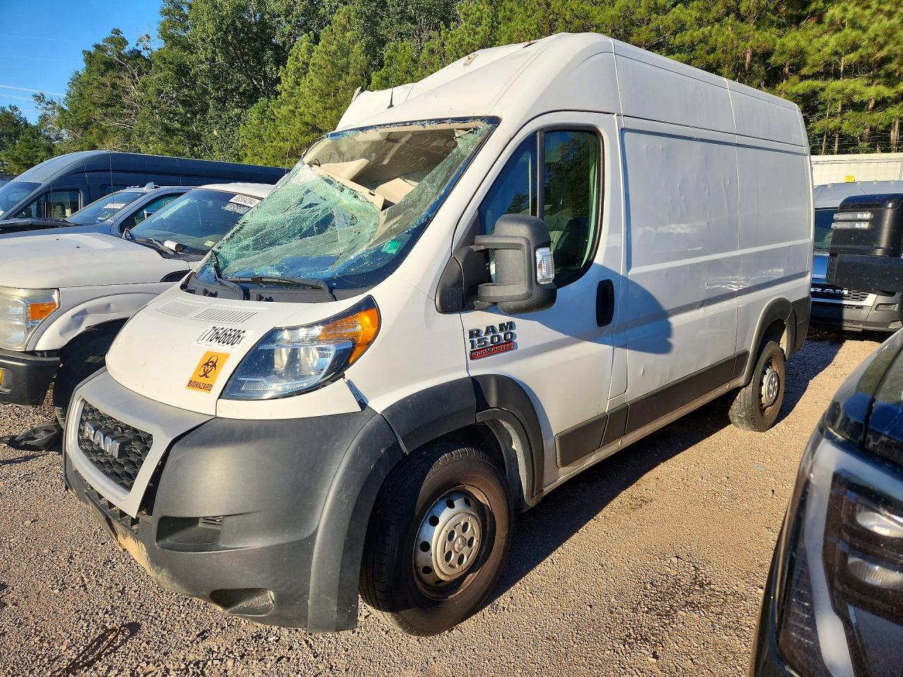 2020 RAM PROMASTER 1500 HIGH | 3C6TRVBG9LE134826 | UPCARS