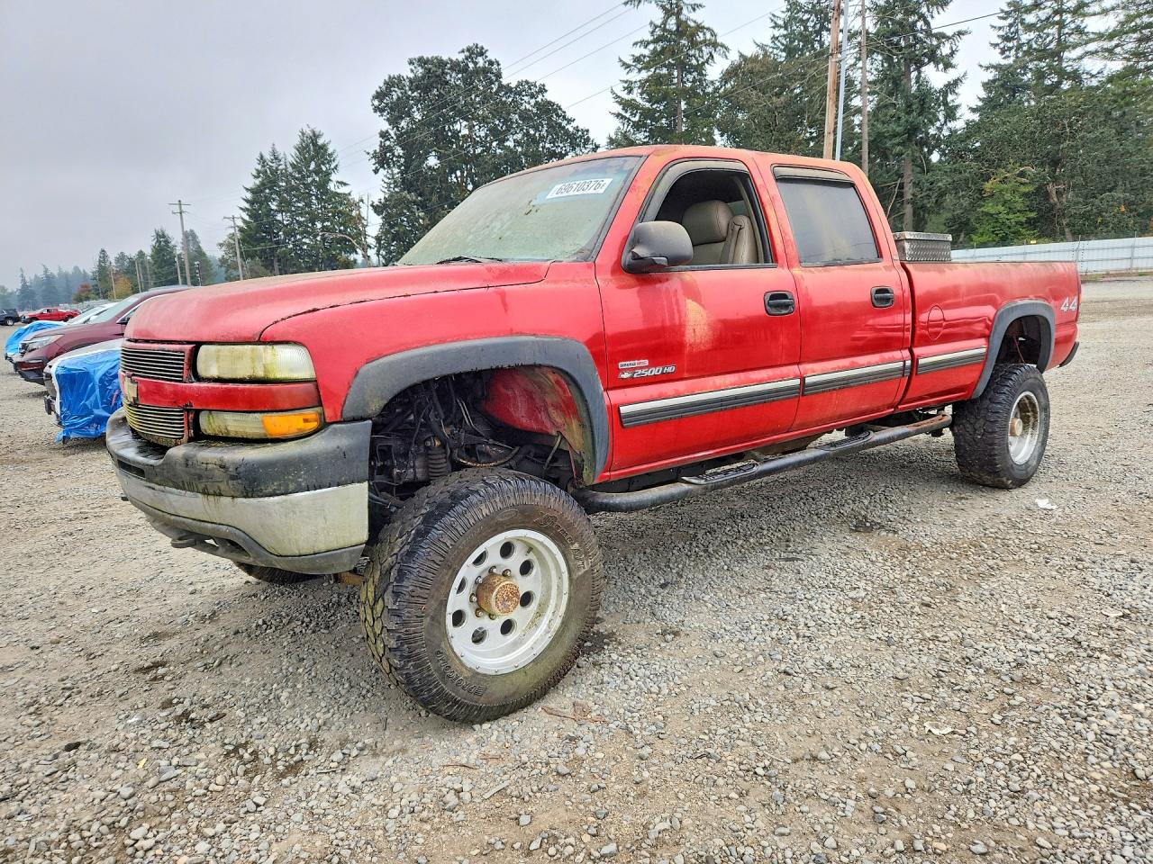2001 CHEVROLET SILVERADO K2500 HEAVY DUTY | 1GCHK23111F185672 | UPCARS