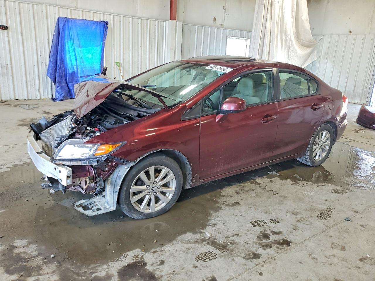 2012 HONDA CIVIC EX | 2HGFB2F84CH597815 | UPCARS