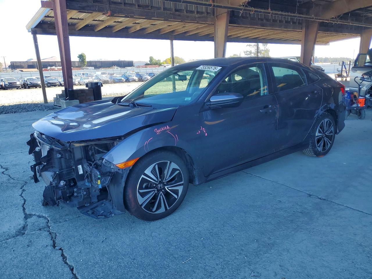 2017 HONDA CIVIC EX | 2HGFC1F36HH645804 | UPCARS