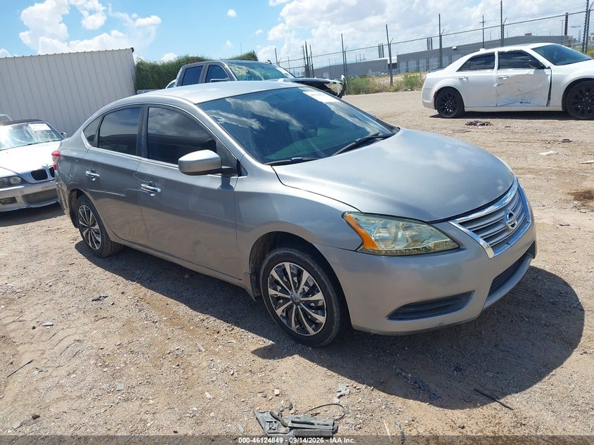 2013 NISSAN SENTRA S | 3N1AB7AP7DL748601 | UPCARS