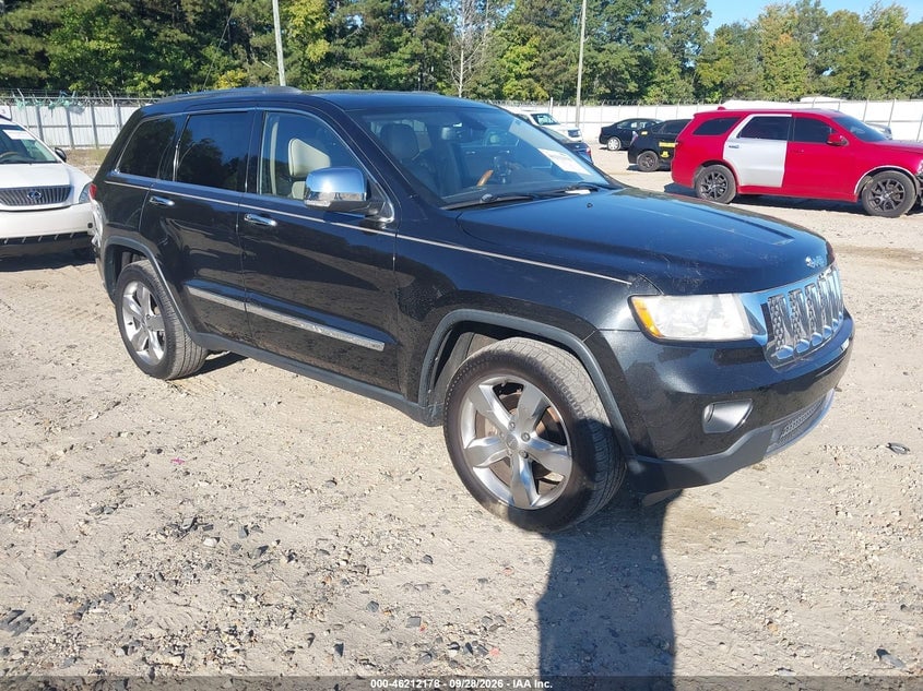 2013 JEEP GRAND CHEROKEE OVERLAND | 1C4RJFCT4DC522194 | UPCARS