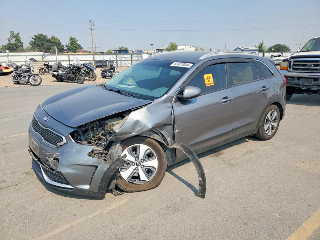 2017 KIA NIRO LX | KNDCB3LC0H5071888 | UPCARS