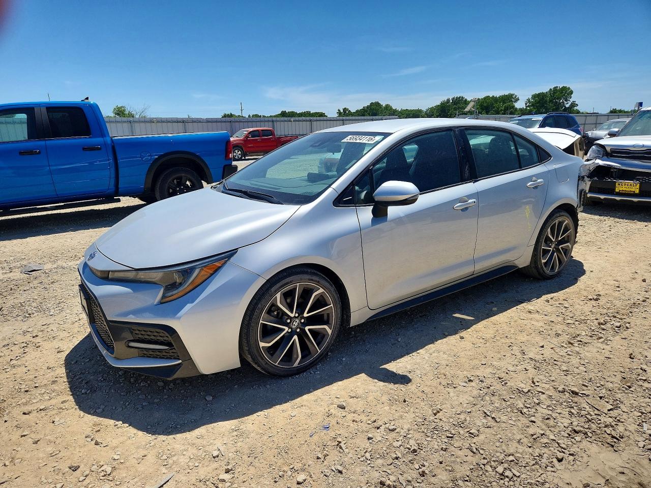 2022 TOYOTA COROLLA SE | 5YFS4MCE6NP112553 | UPCARS