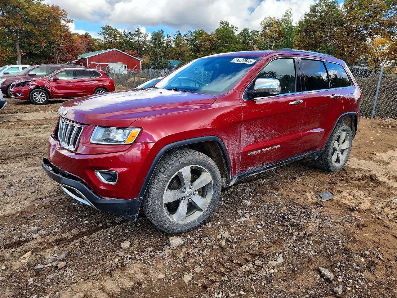 2015 JEEP CHEROKEE LIMITED | 1C4RJFBG3FC806472 | UPCARS