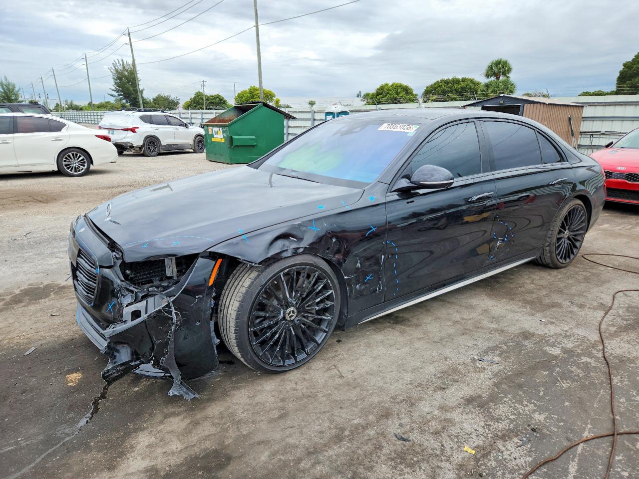 2023 MERCEDES-BENZ S-CLASS 500 4MATIC | W1K6G6DB3PA186373 | UPCARS