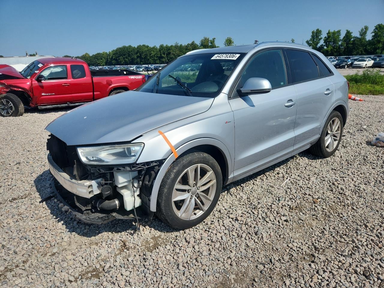 2018 AUDI Q3 PREMIUM | WA1BCCFS2JR001233 | UPCARS