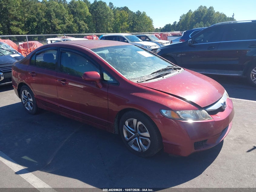 2009 HONDA CIVIC LX | 19XFA16529E023509 | UPCARS