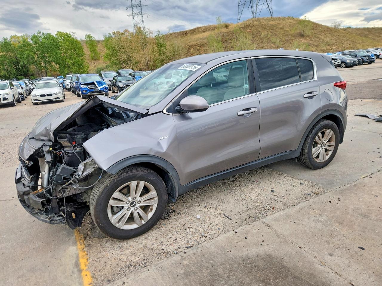 2017 KIA SPORTAGE LX | KNDPMCAC6H7276070 | UPCARS