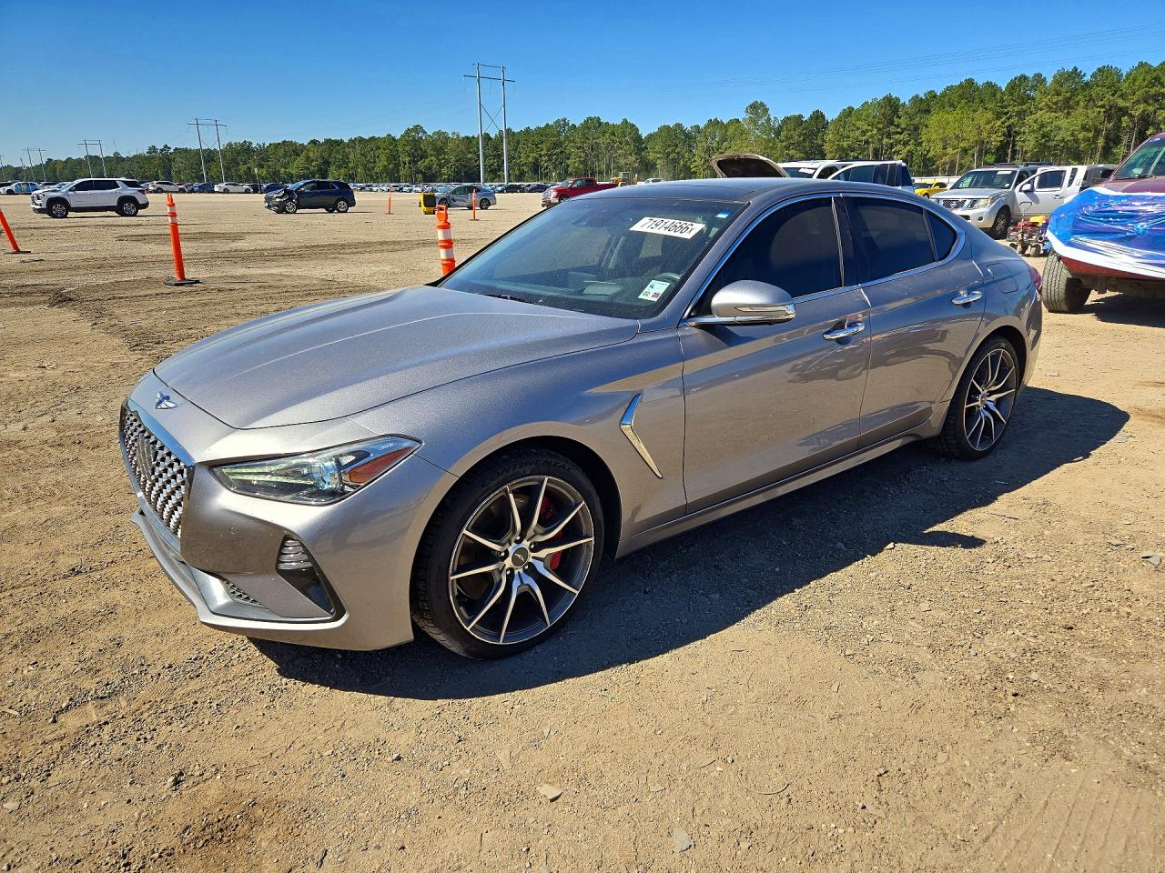 2020 GENESIS G70 3.3T | KMTG34LE1LU048674 | UPCARS