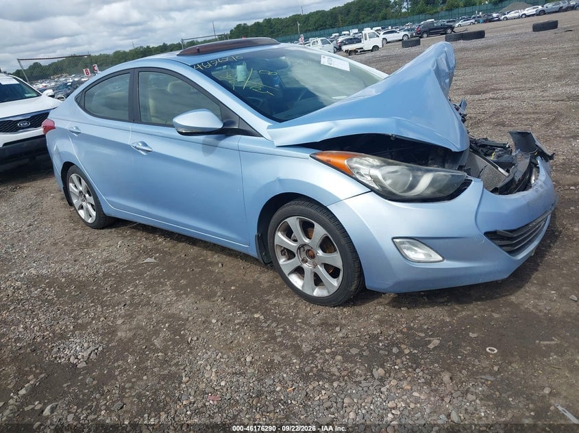 2012 HYUNDAI ELANTRA LIMITED (ULSAN PLANT) | KMHDH4AE3CU390466 | UPCARS